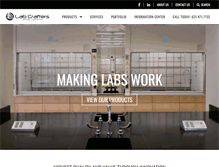 Tablet Screenshot of lab-crafters.com